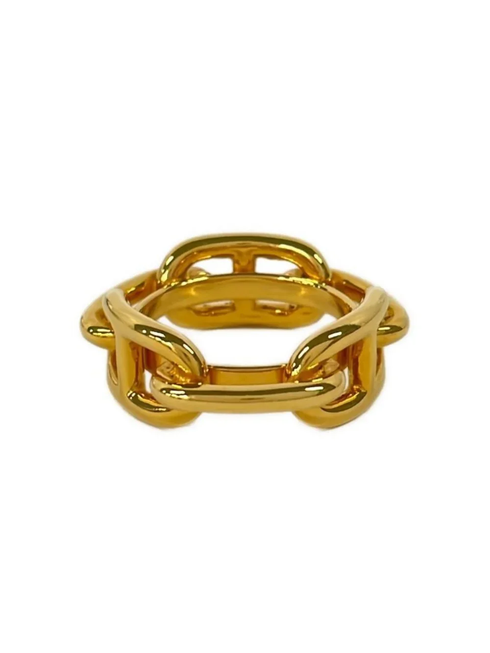 Hermes Scarf Ring Chaine D'ancre Gold - Picture 2 of 4